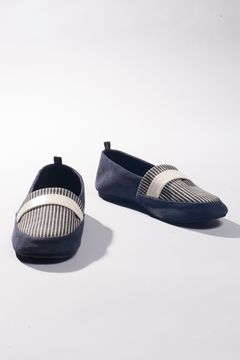 Camilla Navy Stripe Loafer