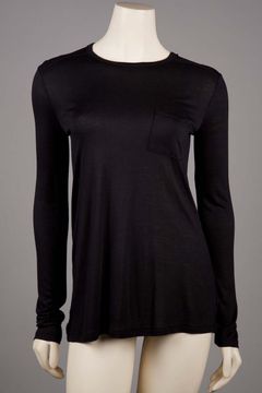 Classic Long Sleeve Tee w/Pocket