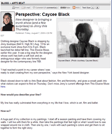 Columbus Monthly Online jinny Trunk Show