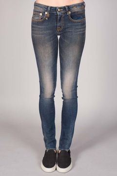 Dark Worn Skinny Jean