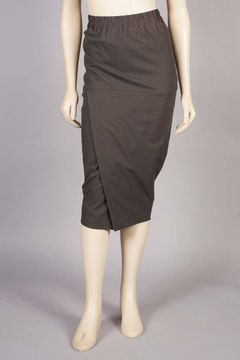 Flannel Front Wrap Skirt