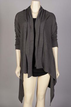 Hooded Wrap Cardi