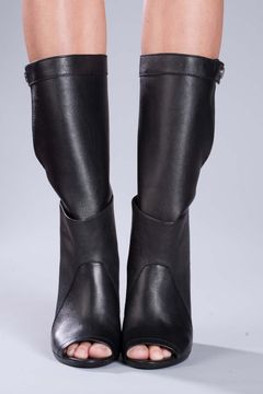 Issa Open Toe Short Boot