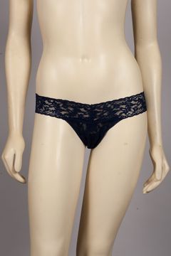 Navy Blue Low Rise Thong