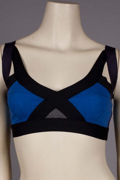 Royal Blue Insertion Bra