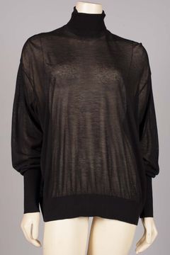 Sheer Knit Turtleneck