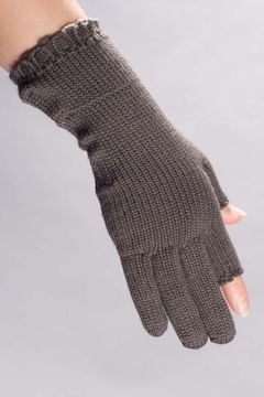 Short Merino Wool Mittens