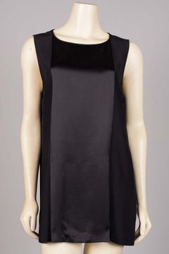 Silk Satin Panel Top