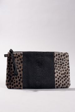 Small Cheetah and Black Pouch