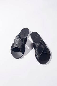 Thais Pony Hair Sandal