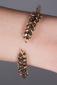 Wheat 2 Cobbs Bangle