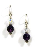 05-01-30  Amethyst Round Earrings