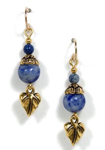 05-04-300 Sue's Blue Sodalite Gemstone Earrings