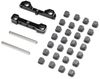 Adjustable Pivot Set C & D, Black: 22S Sprint (1055) Adjustable Pivot Set C & D, Black: 22S Sprint (1055)