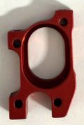 HD7, 8 , & 9 Rubber Tire Pod Plates, Red (8241R)