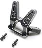 Rear Bulkhead, Aluminum, Black: 22S Sprint (1072)