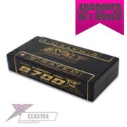 Exalt X-Rated 1S 150C HC Hardcase LiPo Battery (3.7V/8700mAh) w/5mm Bullets (EXA3104) Exalt X-Rated 1S 150C HC Hardcase LiPo Battery (3.7V/8700mAh) w/5mm Bullets (EXA3104)