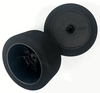 1/10 Buggy 2.4" 12mm Hex Rears, Red (C6026)