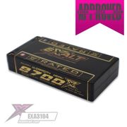 Exalt X-Rated 1S 150C HC Hardcase LiPo Battery (3.7V/8700mAh) w/5mm Bullets (EXA3104)