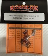 Standard Front Spring Kit (030)