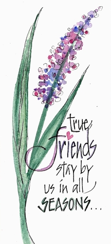COMING SOON! True Friends Stay Bookmark