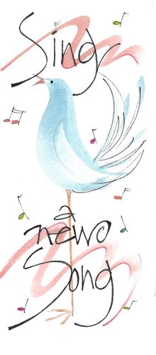 Sing a New Song Bookmark