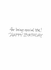 Bless You Birthday Greeting Card, message inside