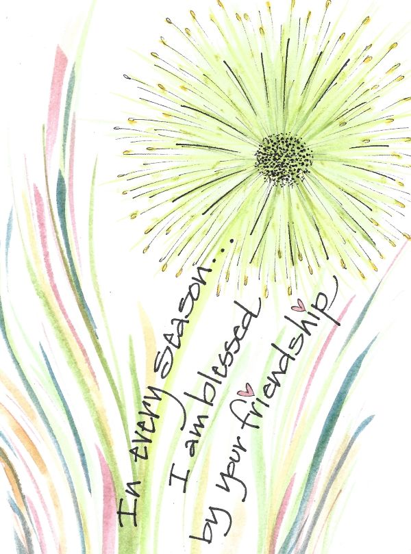 Friendship Friendship Greeting Card, message inside