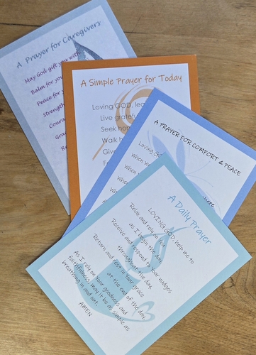 LIMITED SEASONAL OFFER! Daily Prayer for Living Prayer Card (Set of 4)