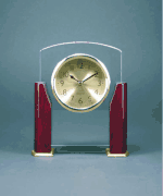 Clock with Half Columns