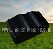 10M21 Jet Black Granite Open Book Style Bevel 10M21 Jet Black Granite Open Book Style Bevel