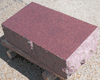 24 x 12 x 6/4 India Red Granite Bevel