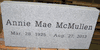 24x12x3 Grey headstone