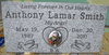 24x12x4 Gray Granite Headstone