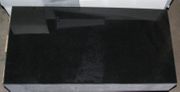 24X12X6 Jet black flat grave marker