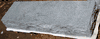 48x12x8-6 Gray Granite Cemetery Bevel 