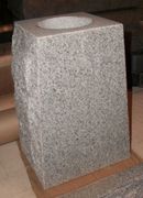 5x4x9 Georgia Gray Tapered Vase