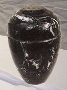 6" x 4" x 6"  Cultured Marble Vase Keepsake Style Cremation Urn