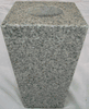 6x4x10 Tapered Vase in G633 Gray 