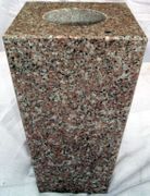 6x4x10 Tapered Vase in G663