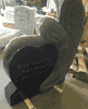 Affordable Carved Angel Memorial  