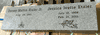 Affordable Granite Cemetery Memorial Bench 