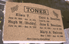 Affordable Upright Granite Headstone 