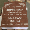Affordable Upright Gravestone 