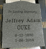 Affordable Upright Gray Granite Headstone Affordable Upright Gray Granite Headstone