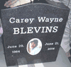 Affordable Upright Headstone 