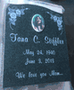 Affordable Upright Headstone 