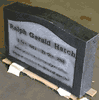 Affordable Upright Headstone 