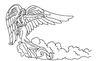 Angel Headstone Design 130
