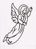 Angel Headstone design 134